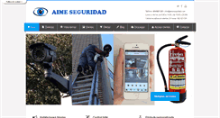 Desktop Screenshot of aimeseguridad.com