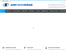 Tablet Screenshot of aimeseguridad.com
